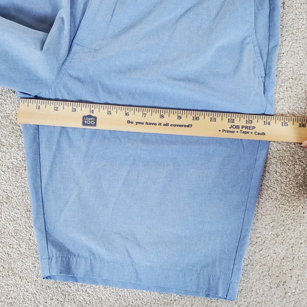 Travis Mathew Men's Shorts Size 38 Actually Measure 40 Blue Lightweight Shorts